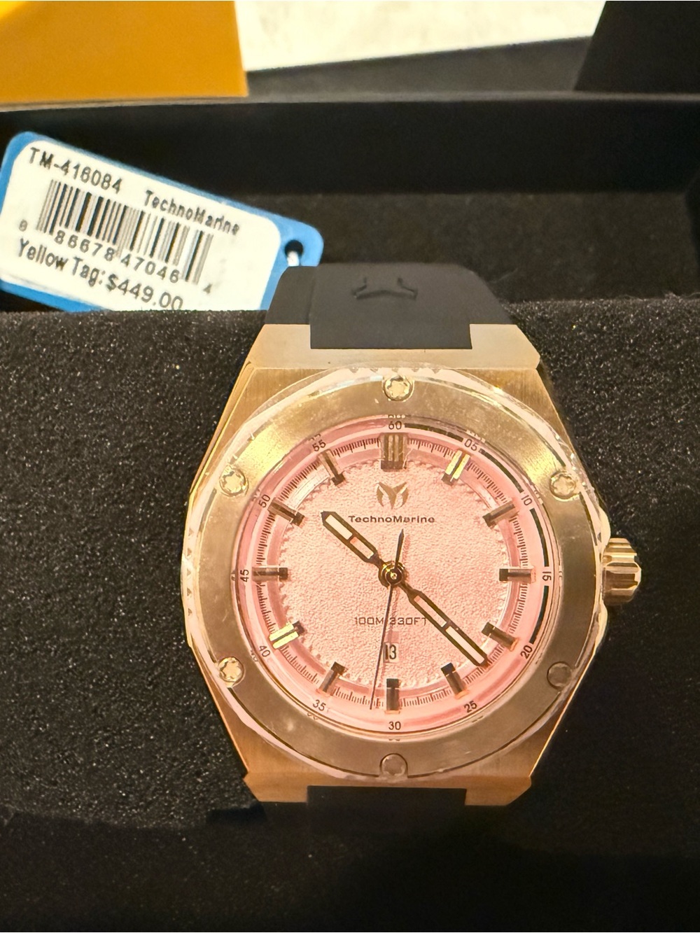 Technomarine Coral Legacy Women’s Watch - 36mm. Black (TM-416084)